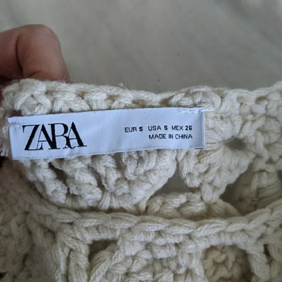 Zara Crochet top - Picture 6 of 11